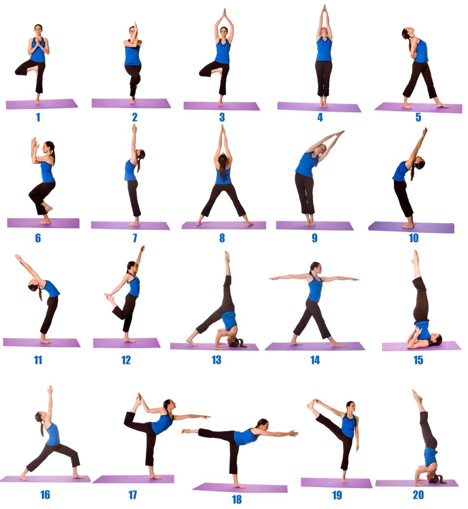 posturas de yoga pictures